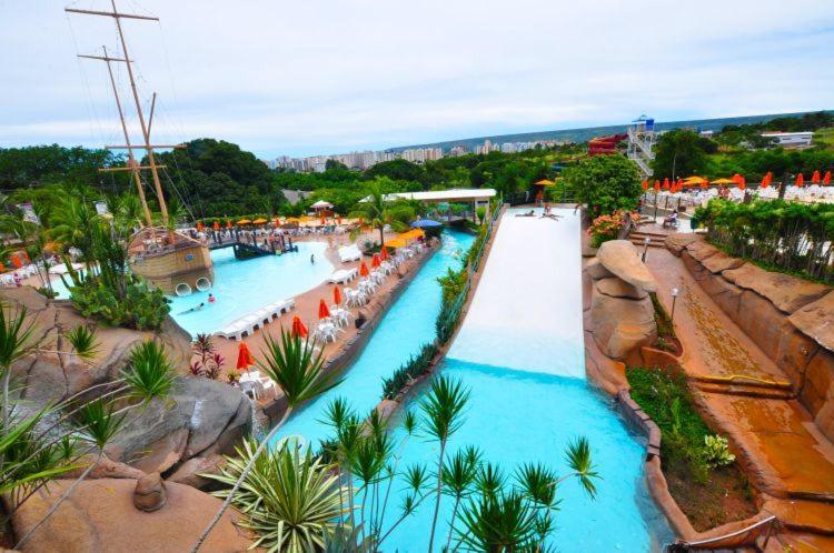 Piazza Diroma Acqua Park Hotel Caldas Novas Luaran gambar